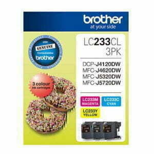 Brother LC233 Colour Cartridge Pack
