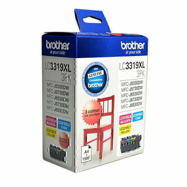 Brother LC3319xl Colour Cartridge Pack