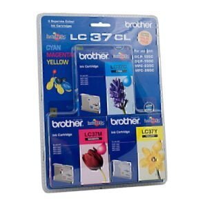 Brother LC37CL Colour Trio Cartridge Pack