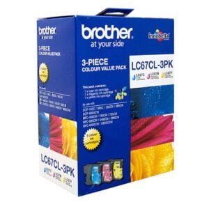 Brother LC67 Colour Cartridge Pack