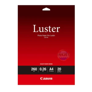 Canon Luster Paper A4 Pk20 LU101