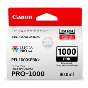 Canon PFI-1000 Photo Black Cartridge