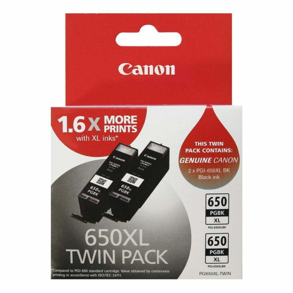 Canon PGI-650xl Black Twin Pack