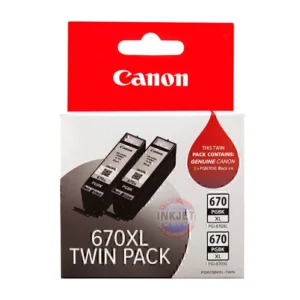 Canon PGI-670xl Black Twin Pack