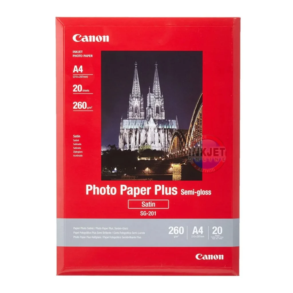 Canon Semi Gloss Paper A4 SG201