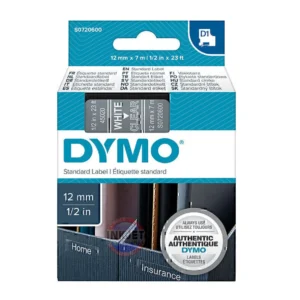 Dymo D1 Tape 12mmx7m 45020 S0720600