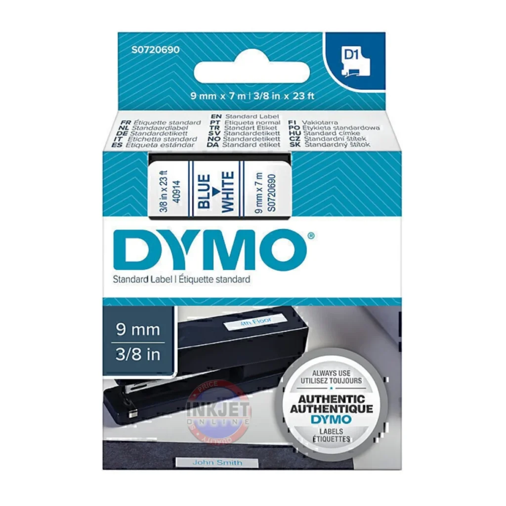 Dymo D1 Tape 9mmx7m 40914 S0720690