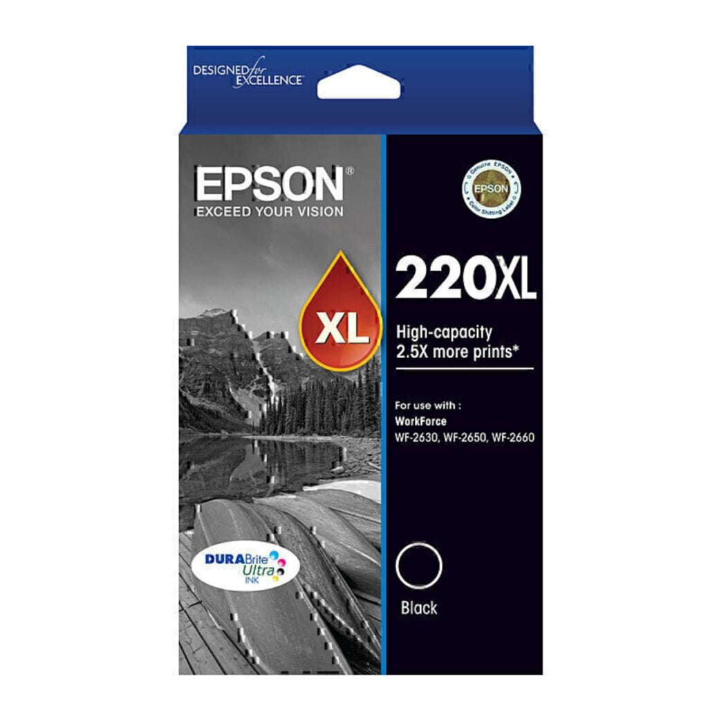 Epson 220xl Black Cartridge