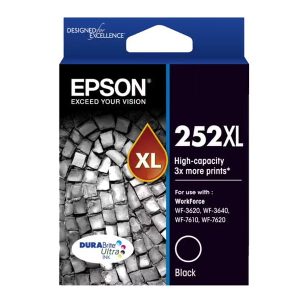 Epson 252xl Black Cartridge