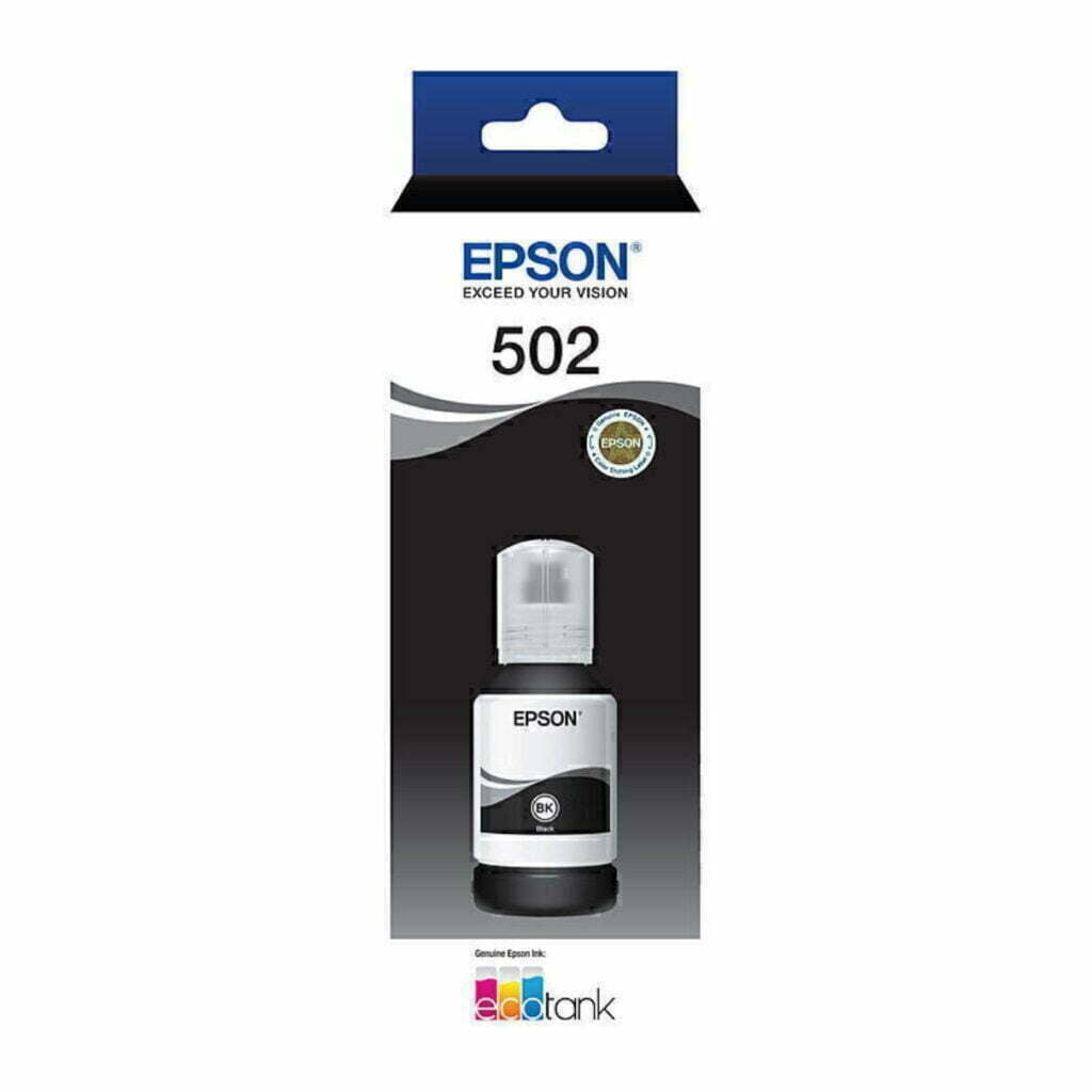 Epson 502 Ink Bottle Black