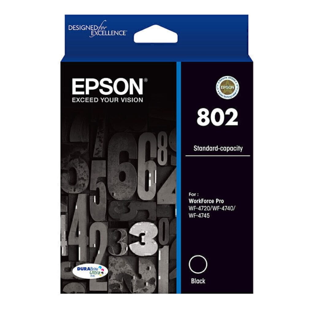 Epson 802 Black Cartridge