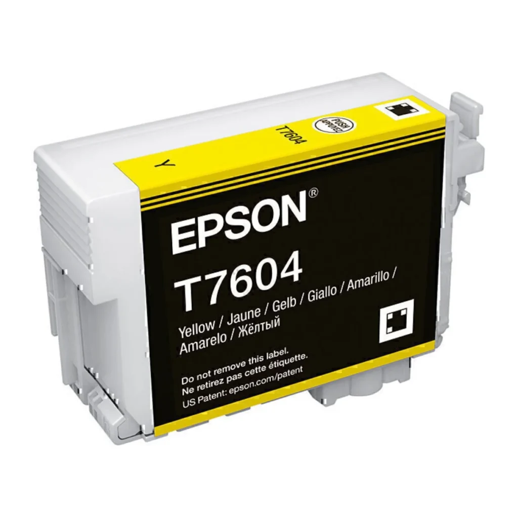 Epson T7604 Yellow Cartridge