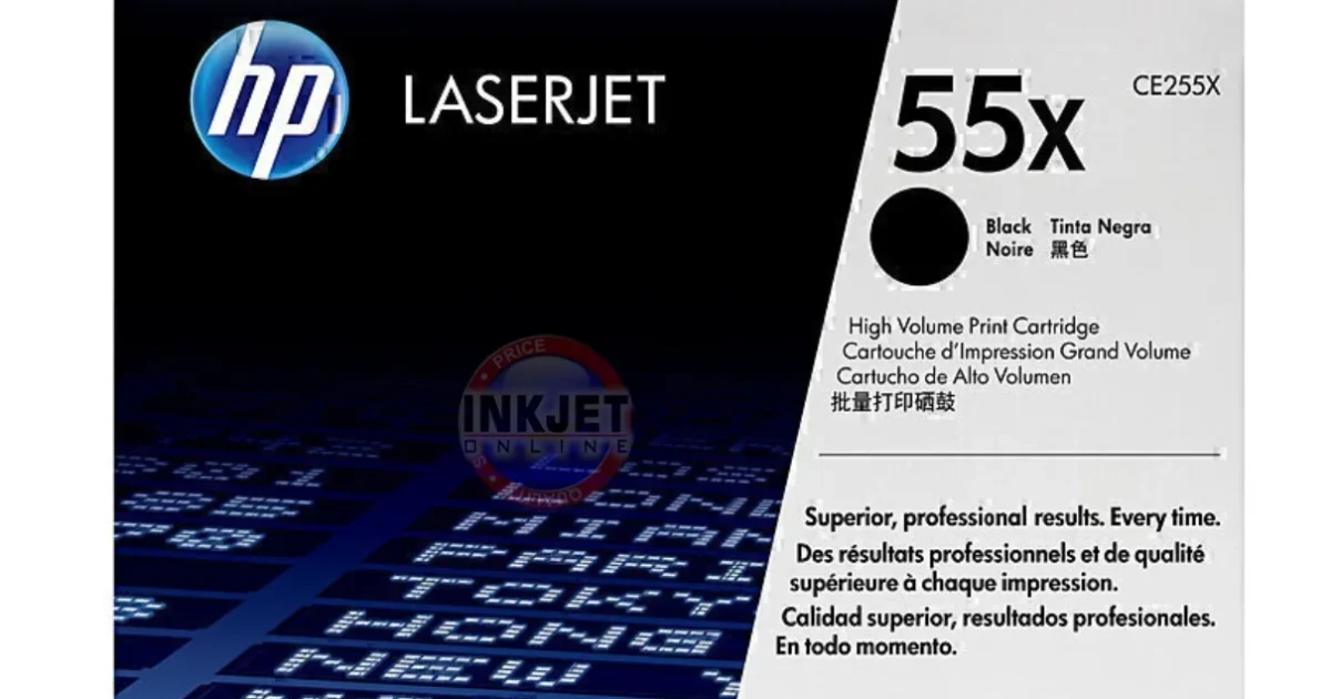 Genuine HP 55X Toner Cartridge CE255X | Inkjet Online – Inkjet Online ...