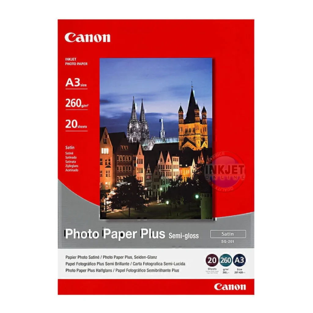 Canon SG201 Semi Gloss Paper A3