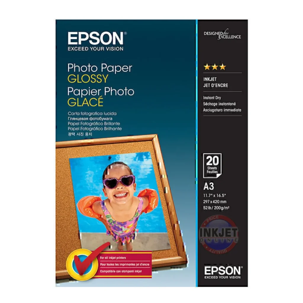 Epson Gloss Paper A3 S042536