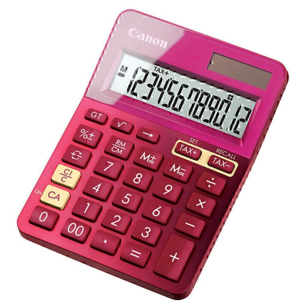 Canon LS123K Calculator Pink