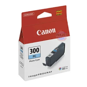 Canon PFI-300 Photo Cyan Cartridge