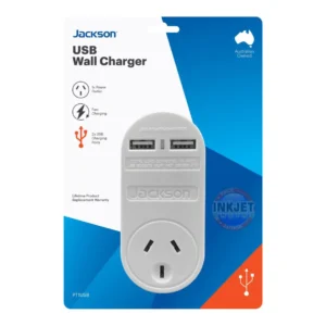 Jackson Wall Charger 2 USB Outlets PT1USB