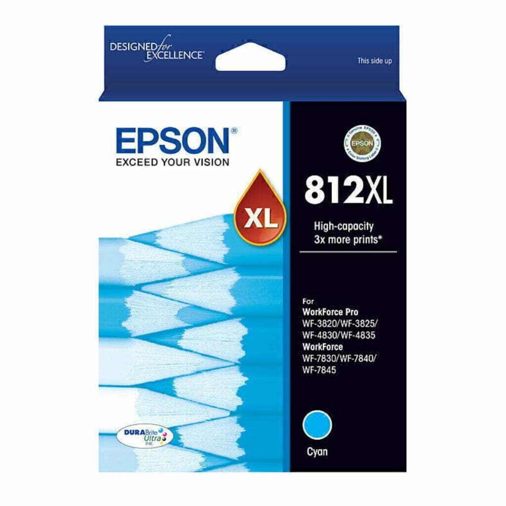 Epson 812xl Cyan Ink Cartridge