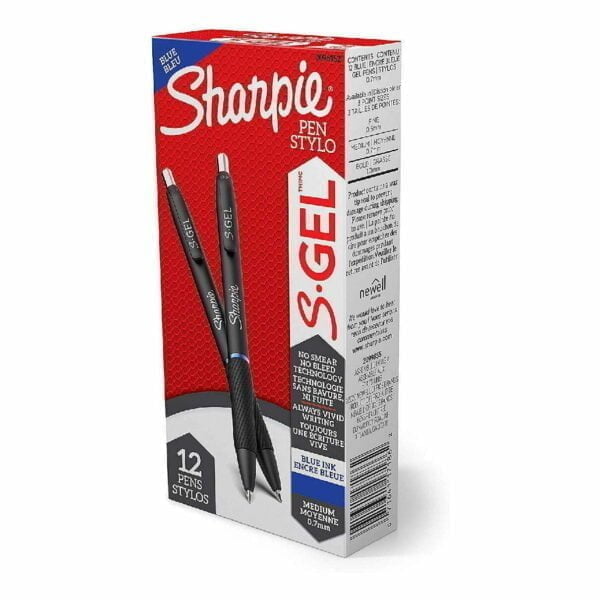 Sharpie Gel Pen Blue Box 12 2096184