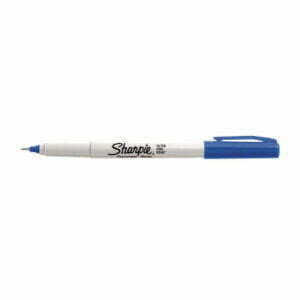 Sharpie Ultra Fine Permanent Marker Blue Bx 12 37003