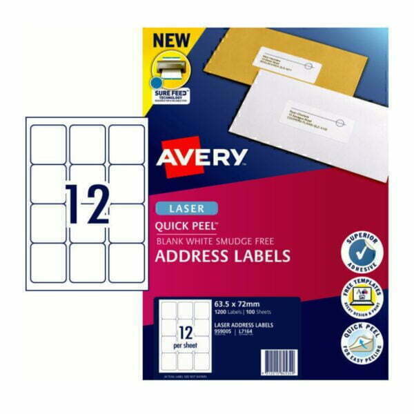 Avery Laser Labels 12up 959005
