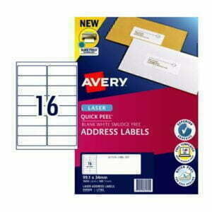 Avery Laser Labels 16up 959003