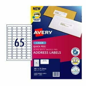 Avery Laser Labels 65up 959012
