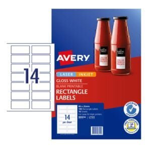 Avery Rectangle Labels 980014