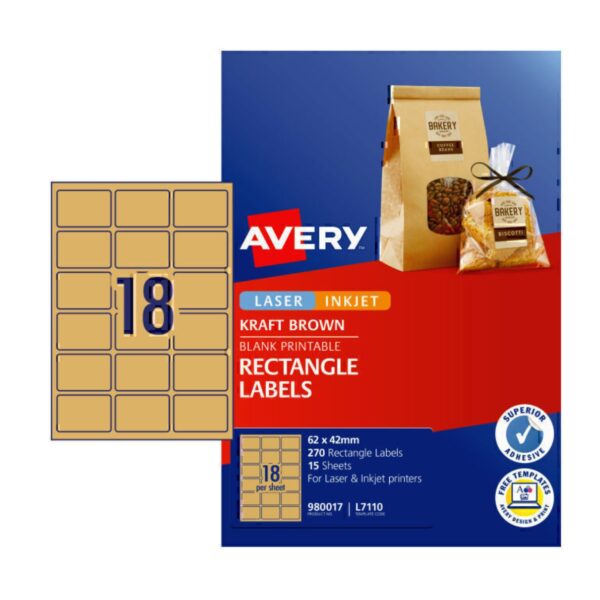 Avery Rectangle Labels 980017