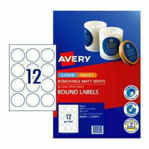 Avery Round Labels 60mm 980009