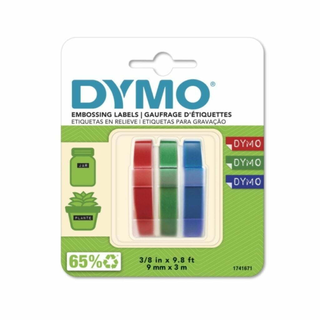 Dymo Embossing Tape Colours