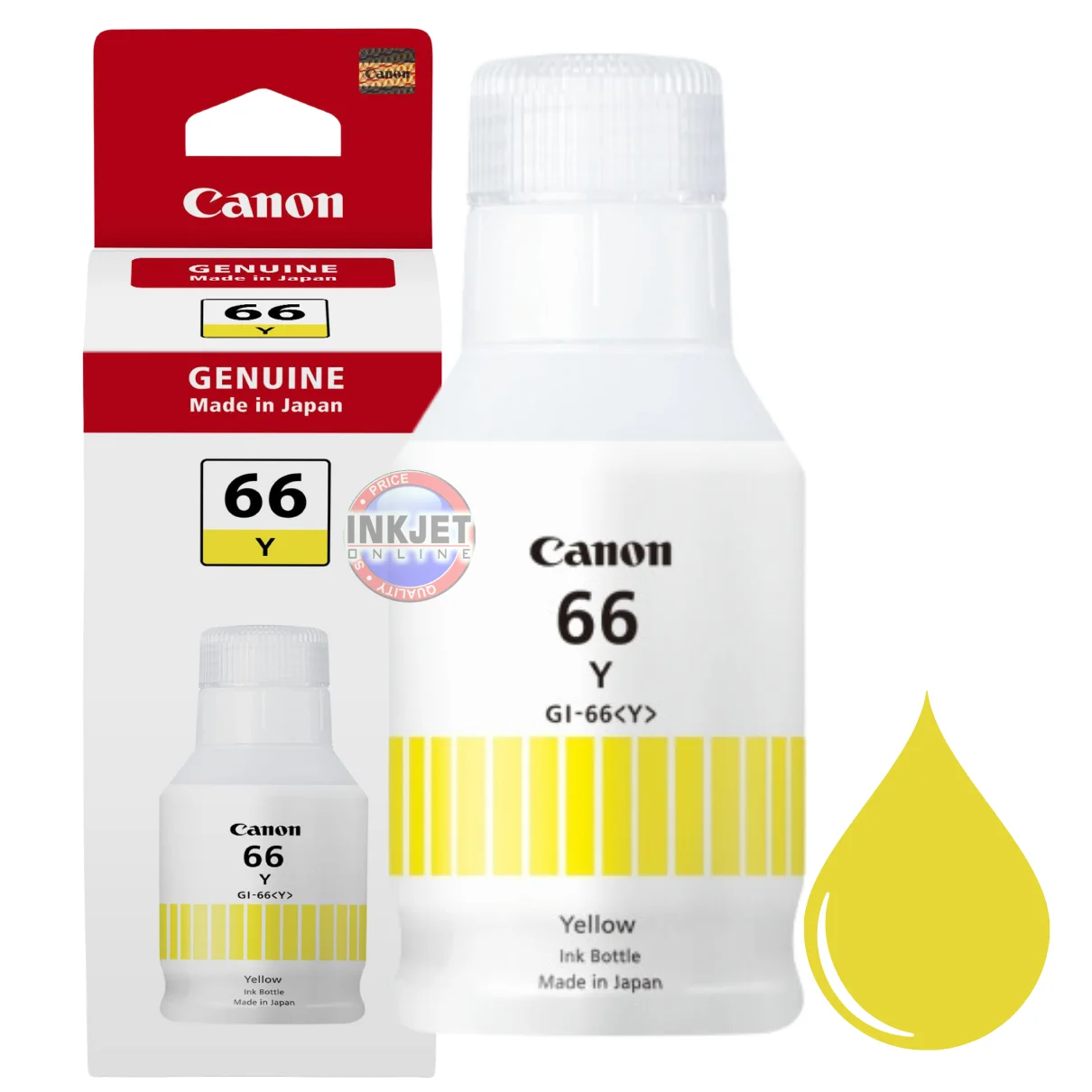 Canon GI-66Y Yellow Ink Bottle
