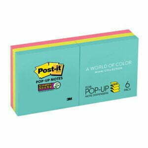 Post-It Pop-up Notes 76 x 76mm Miami Pack6 70005287050