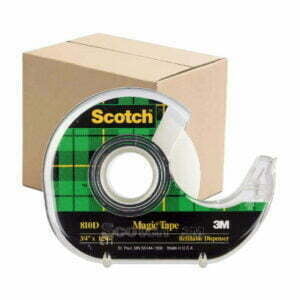 Scotch Magic Tape 810 Dispenser 19mm x 33m Pk6