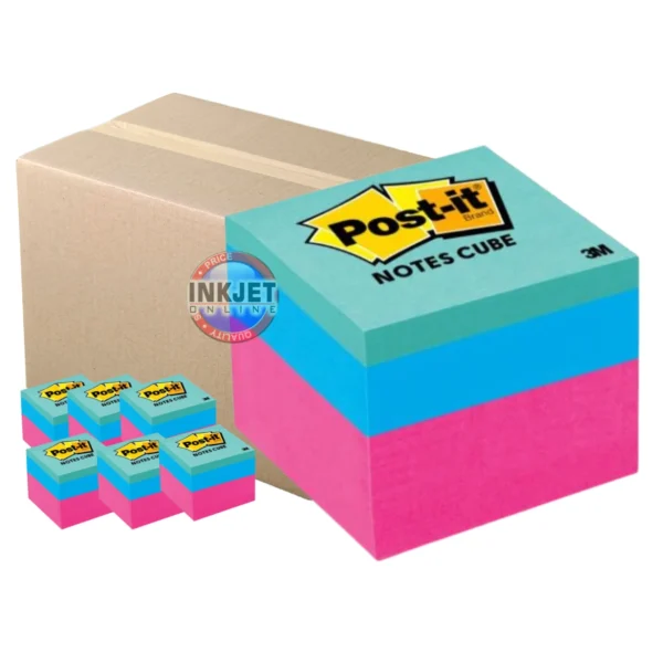 Post It Mini Cube Brights Box6 AB010574023