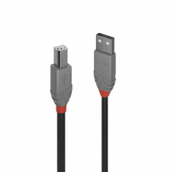 Printer Cable Lindy 36673 2m Anthra
