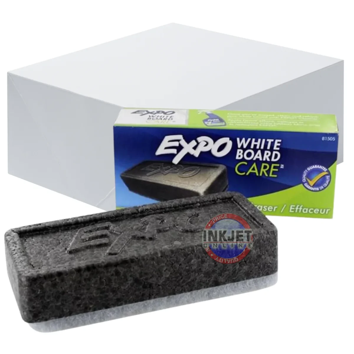 Expo Block Whiteboard Erasers Box 12 (81505) – Inkjet Online