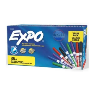 Expo Whiteboard Markers Fine Asst Colours Box 36 2003893