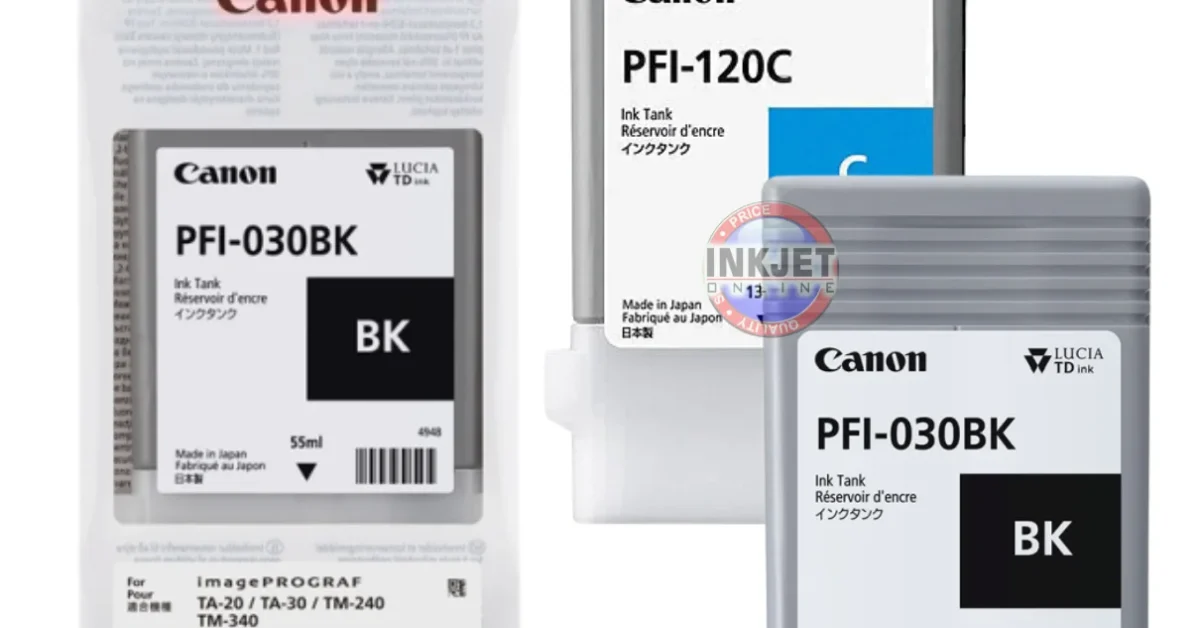 Canon Large Format Inks for imagePROGRAF Printers – Inkjet Online