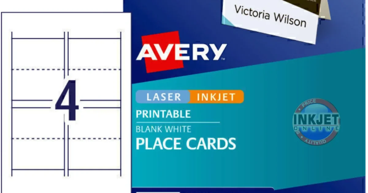 Avery Place Cards
