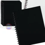 Spirax 512 Hard Cover NoteBooks A4 Pk5 Black