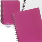 Spirax 512 Hard Cover NoteBooks A4 Pk5 Pink