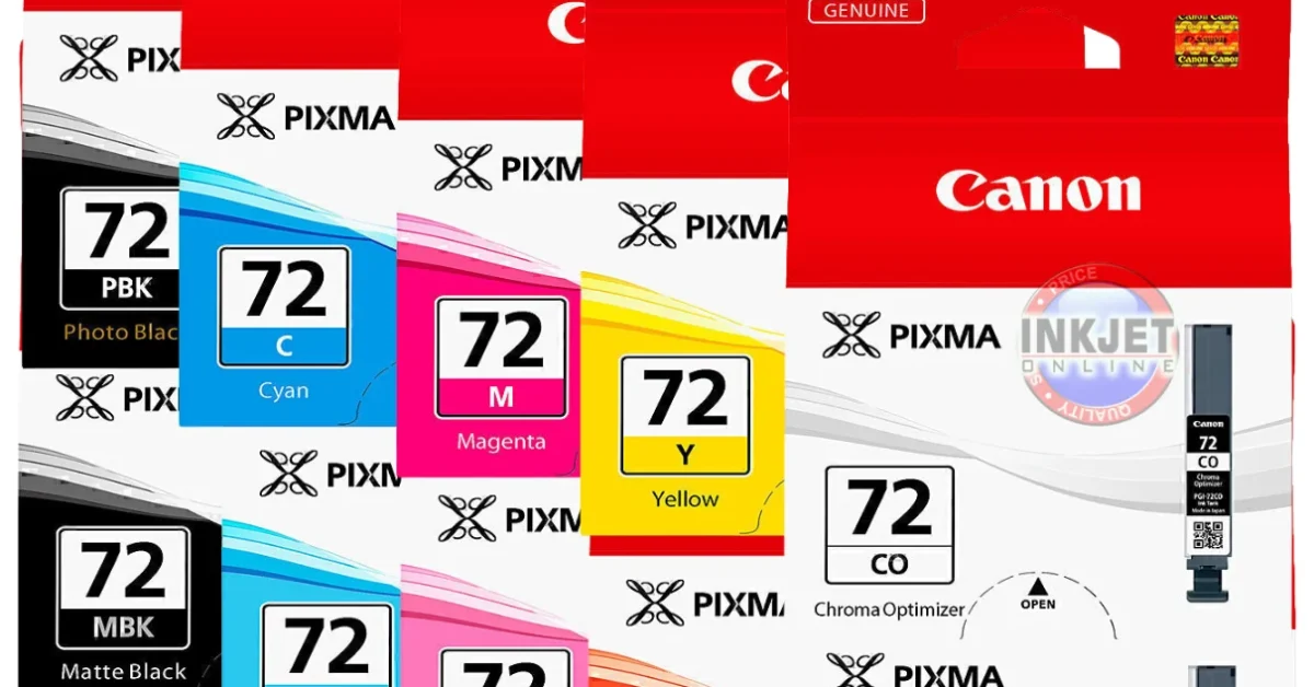 Canon PGI-72 Cartridge Pack (10 Inks) for Pro 10, Pro 10S – Inkjet Online