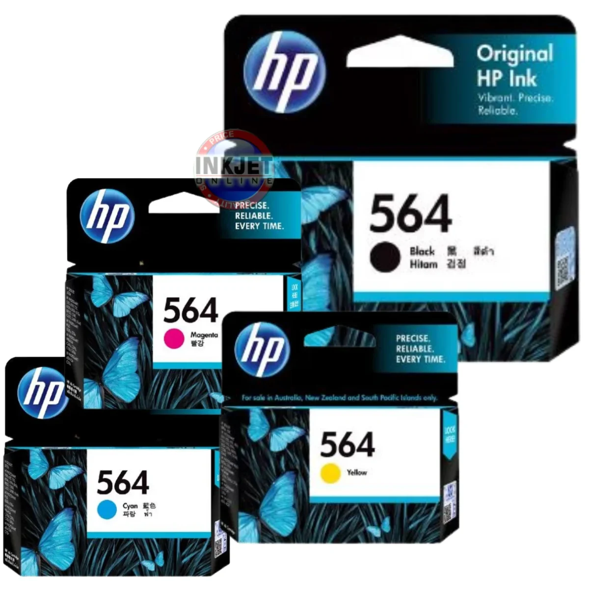 Hp654 Ink HP Deskjet 3070A Ink Cartridges – Genuine HP 564 Inks – Inkjet Online