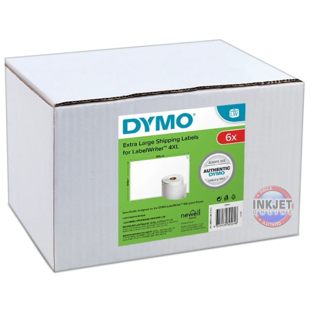 Dymo LabelWriter Shipping Labels 104x159mm 2128307
