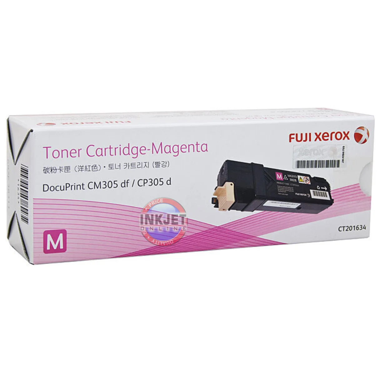 Fuji Xerox CT201634 Magenta Toner Cartridge