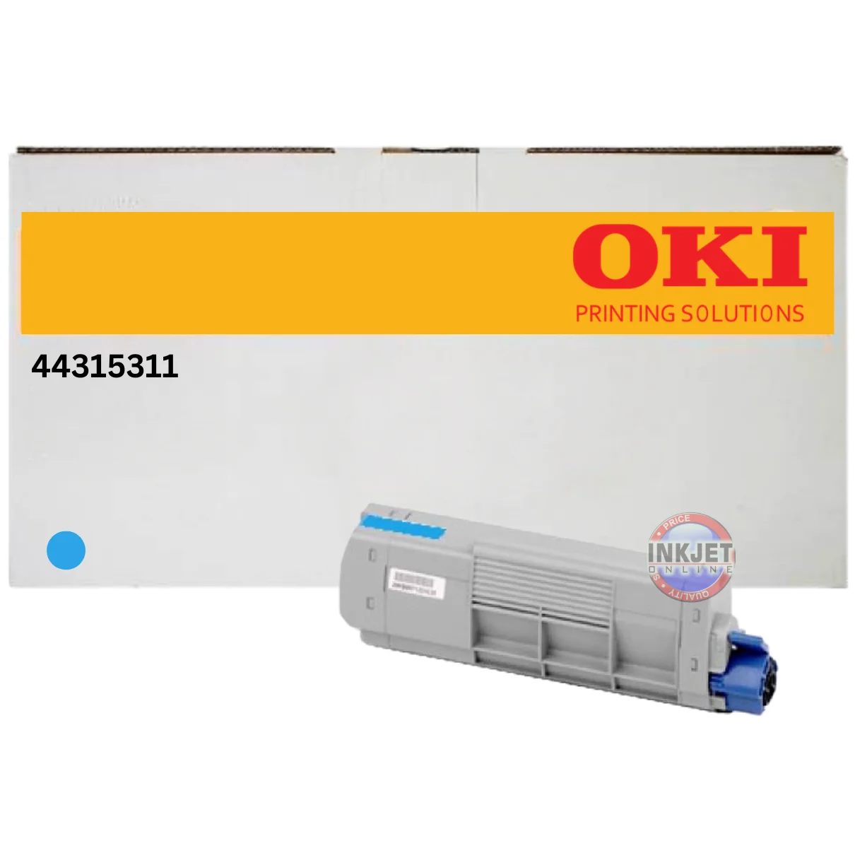 Oki 44315311 Cyan Toner Cartridge