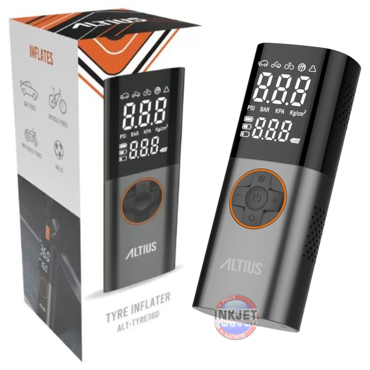Altius Tyre Inflator ALT3691