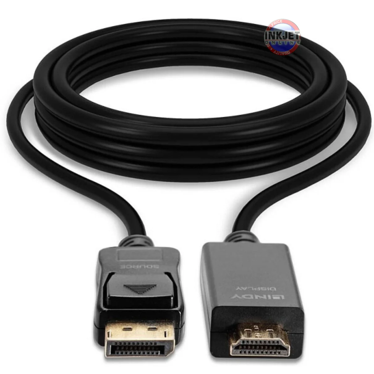 Lindy 2m DisplayPort to HDMI Cable 36922